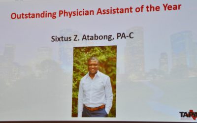 Sixtus Atabong named 2019 Outstanding PA of The Year by TAPA